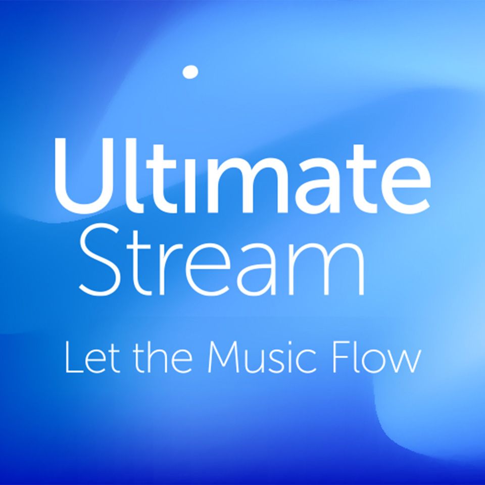 Ultimate Stream Logo | Ultraviolet in print